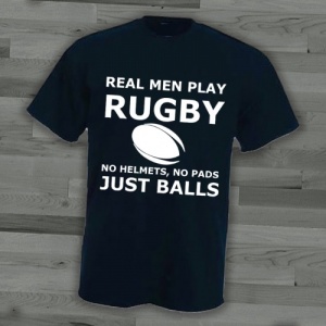 Real Men Play Rugby T-Shirt